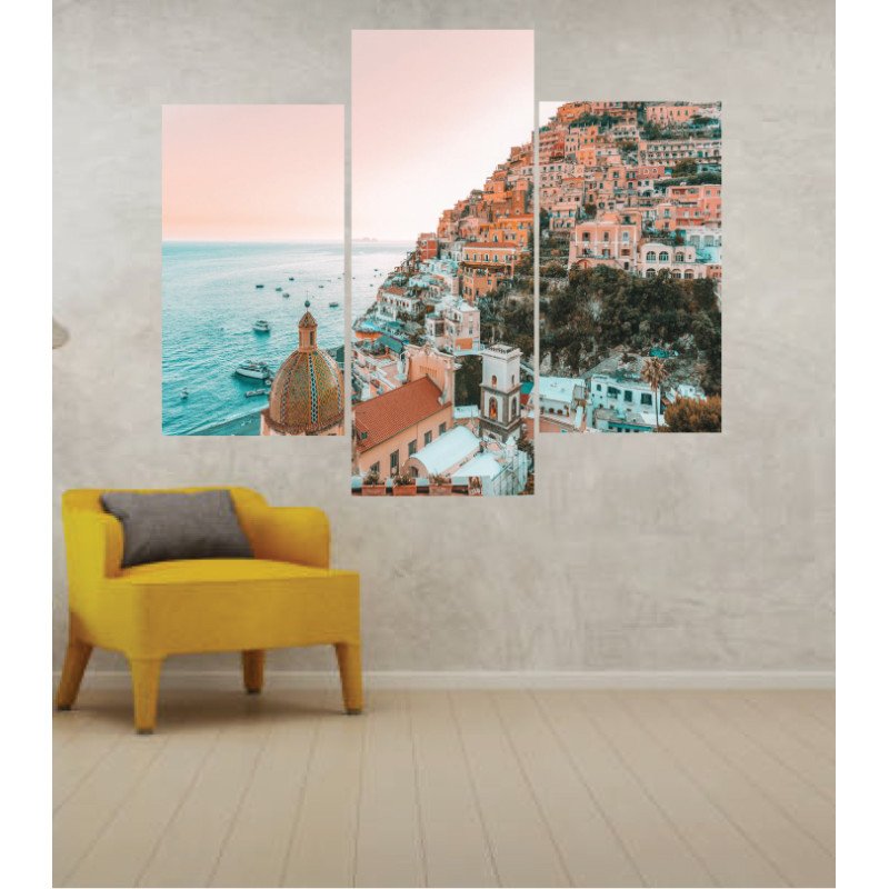 Wall Frames 3 Pieces Set Canvas – Digitally Printed Wall Canvas TJ-60 view 1