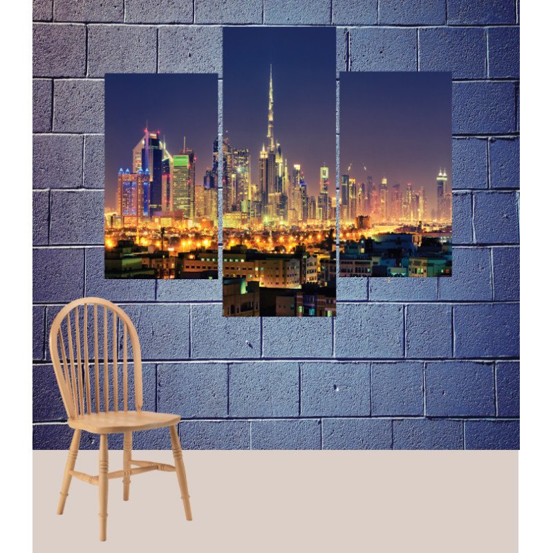 Wall Frames 3 Pieces Set Canvas – Digitally Printed Wall Canvas TJ-63 view 1