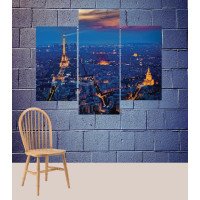 Wall Frames 3 Pieces Set Canvas – Digitally Printed Wall Canvas TJ-64