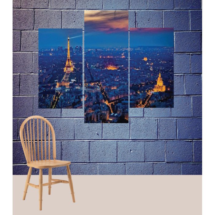 Wall Frames 3 Pieces Set Canvas – Digitally Printed Wall Canvas TJ-64
