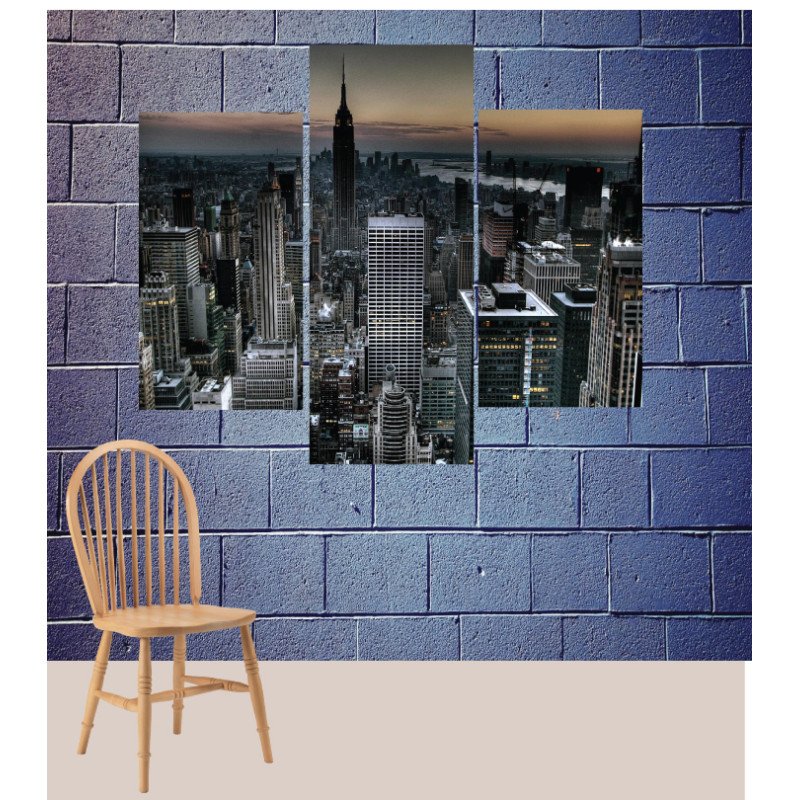 Wall Frames 3 Pieces Set Canvas – Digitally Printed Wall Canvas TJ-86 view 1