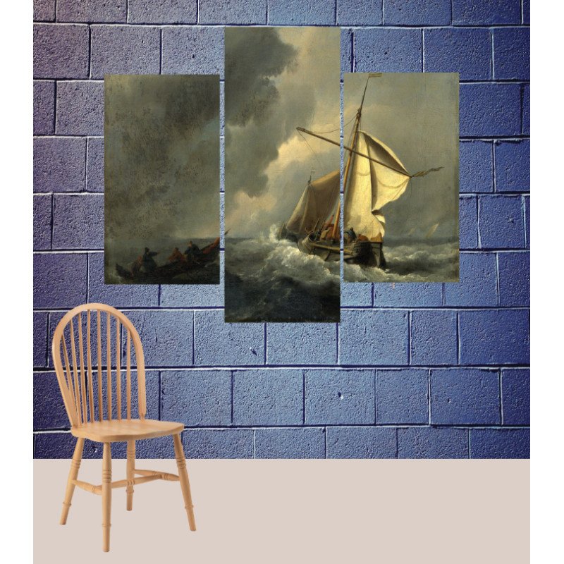 Wall Frames 3 Pieces Set Canvas – Digitally Printed Wall Canvas TJ-89 view 1