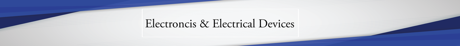 Electronics banner