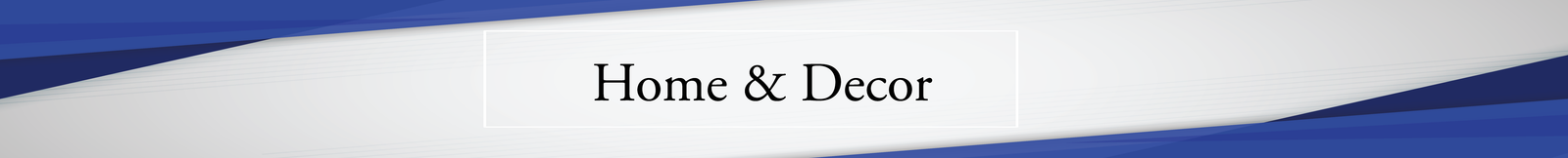 Home & Decor banner