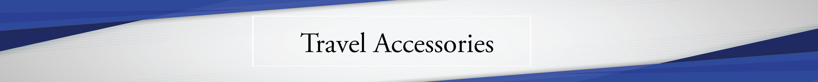 Travel Accessories banner